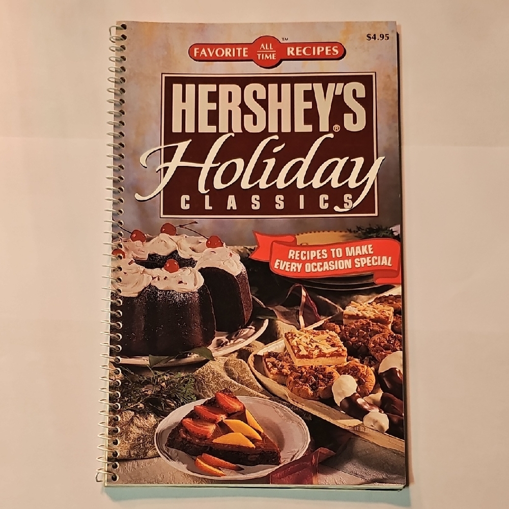 Holiday Hersheys Classics Recipe Book Kitchen Cookbook
